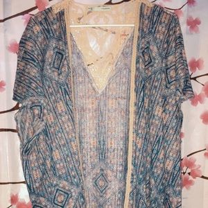 Super flowey spring cardigan